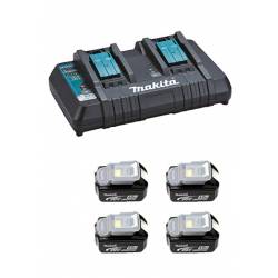PACK 2 BATTERIES 18V/6A