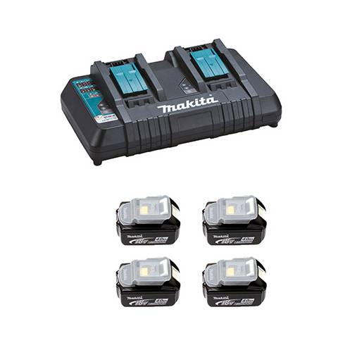 PACK 2 BATTERIES 18V/6A