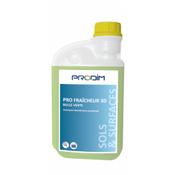 PRO FRAÎCHEUR 3D BULLE VERTE 12x1L