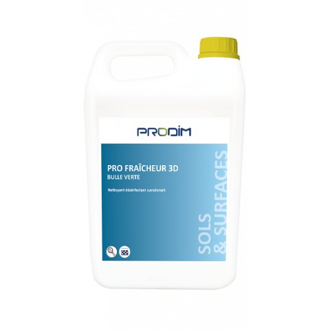 PRO FRAÎCHEUR 3D BULLE VERTE 2x5L