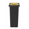 POUBELLE TRI SÉLECTIF FIT 70L NOIR/JAUNE