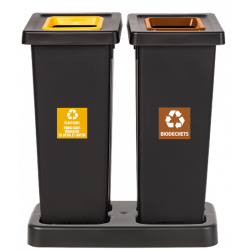 BASE SOCLE POUR 2 POUBELLES FIT 50L