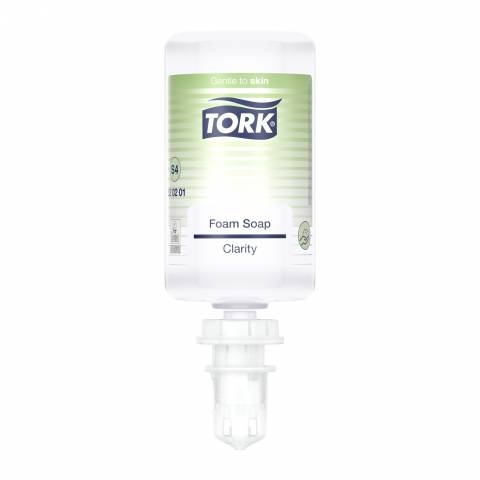 SAVON MOUSSE LIMPIDE TORK 1L S4 6x1L
