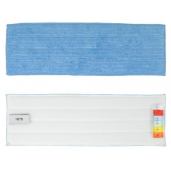 FRANGE MICROFIBRE LAVAGE VELCRO BLEUE 13,5 x 43 CM