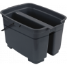 SEAU RECTANGULAIRE 2 COMPARTIMENTS DE 9L