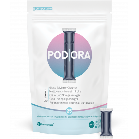 PODORA NETTOYANT VITRES, INOX, MULTI-SURFACES x25 DOSES