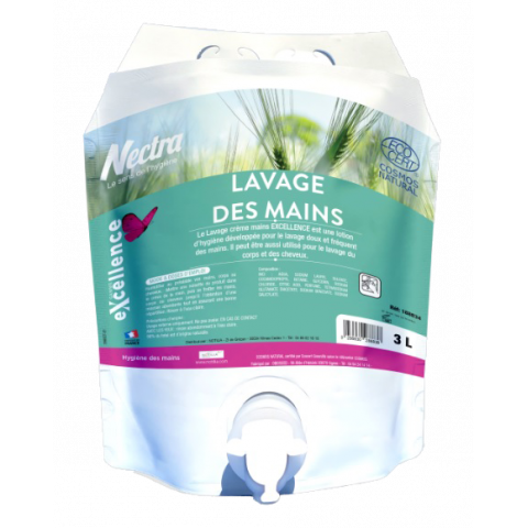 SAVON CREME MAINS EXCELLENCE 3L X4