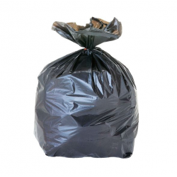 SAC À DÉCHETS 150L BD 52µ NOIR X100