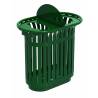 CORBEILLE TRI SELECTIF TULIPE AVEC COUVERCLE 2X60L