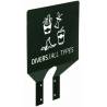 PLAQUE SIGNALETIQUE PLASTIQUE