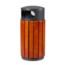 CORBEILLE ZENO BOIS 40L